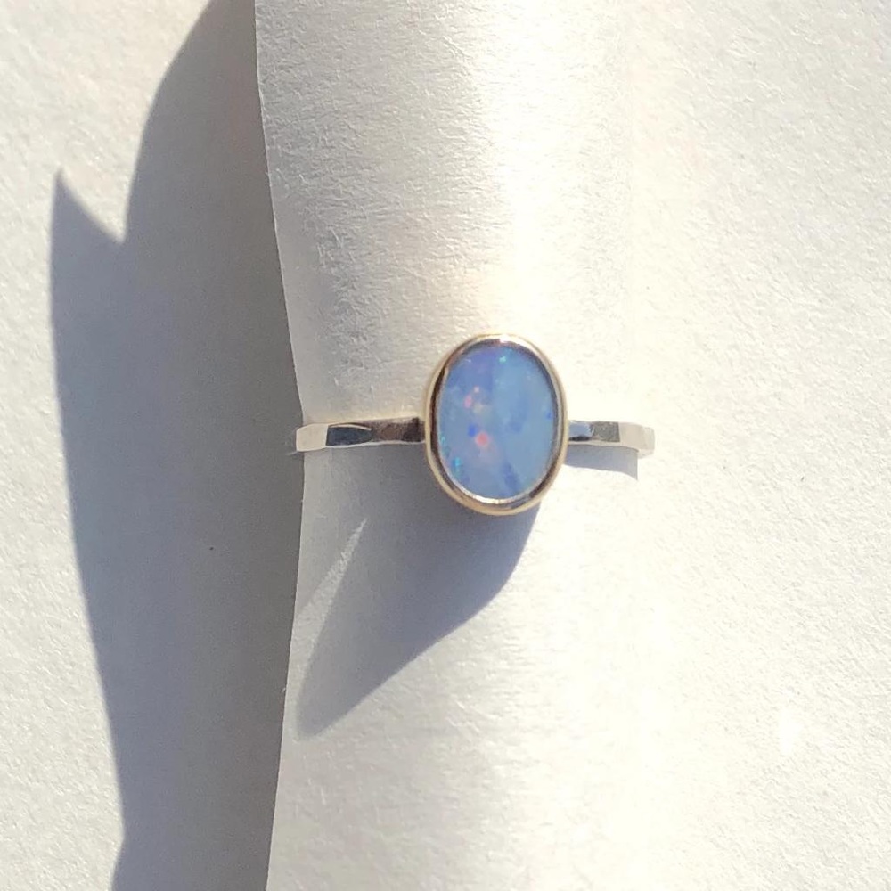 melissa joy manning opal ring